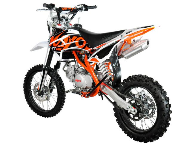 Питбайк KAYO BASIC TT140 17/14 KRZ (механ. сцепл., кикстартер 2022 г.), арт. 1560012-789-7206
