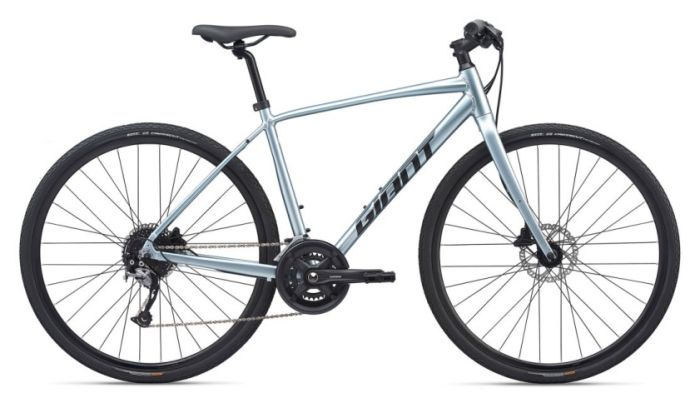 Велосипед Giant Escape 1 Disc 2020, размер: L, цвет: ледяное серебро, арт. 2000110116