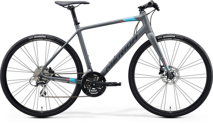Велосипед Merida Speeder 100 700C MattDarkGrey/Blue/Pink/Black (2020), арт. 6110829584