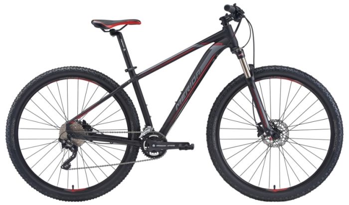 Велосипед Merida 2020 Big.Nine 80-D 29" MattBlack/Red/Silver, арт. 6110859515