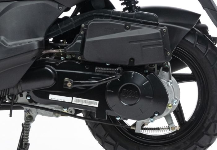 Скутер SYM CROX 125 Черный, арт. AE12W8-BK-007U