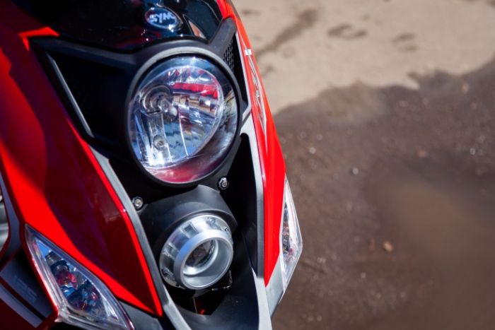 Скутер SYM CROX 125 Красный, арт. AE12W8-RU-R-086/BK-5560S