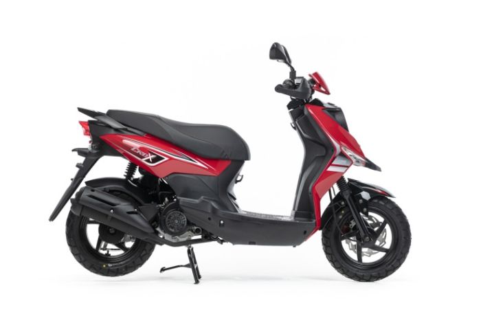 Скутер SYM CROX 125 Красный, арт. AE12W8-RU-R-086/BK-5560S