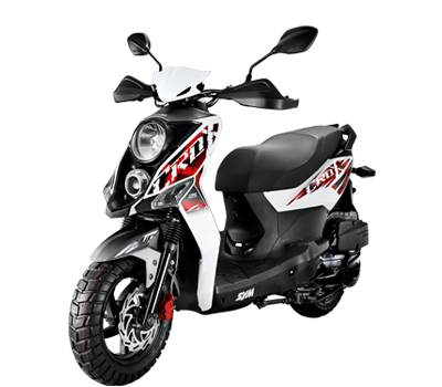 Скутер SYM CROX 125 Белый, арт. AE12W8-WH-8018P