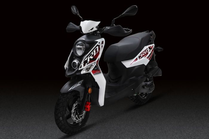 Скутер SYM CROX 125 Белый, арт. AE12W8-WH-8018P