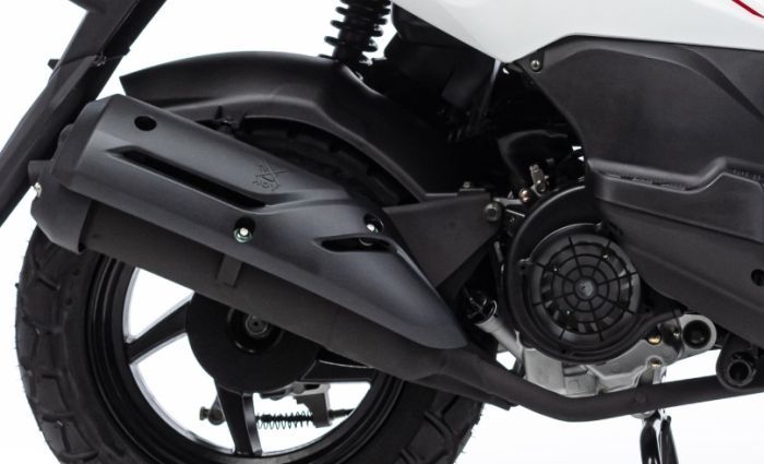 Скутер SYM CROX 125 Белый, арт. AE12W8-WH-8018P