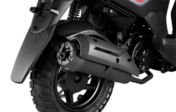 Скутер SYM CROX 125 Белый, арт. AE12W8-WH-8018P
