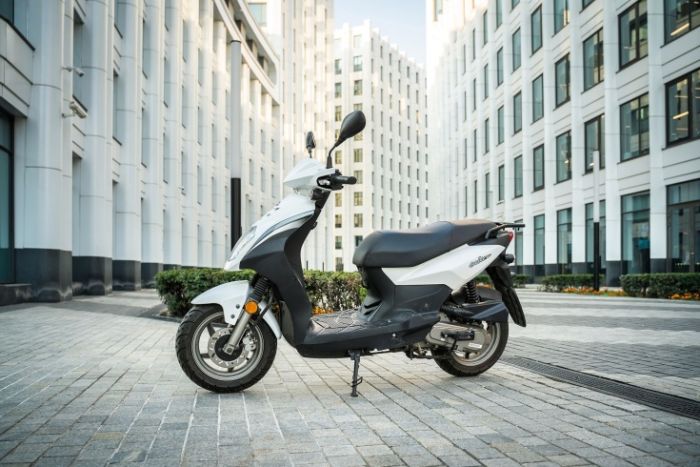 Скутер SYM Orbit 50 Черный, арт. AV05W-6-BK-5560S