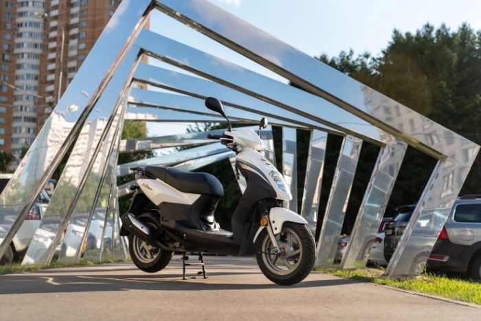 Скутер SYM Orbit 50 Синий, арт. AV05W-6-BU-289S