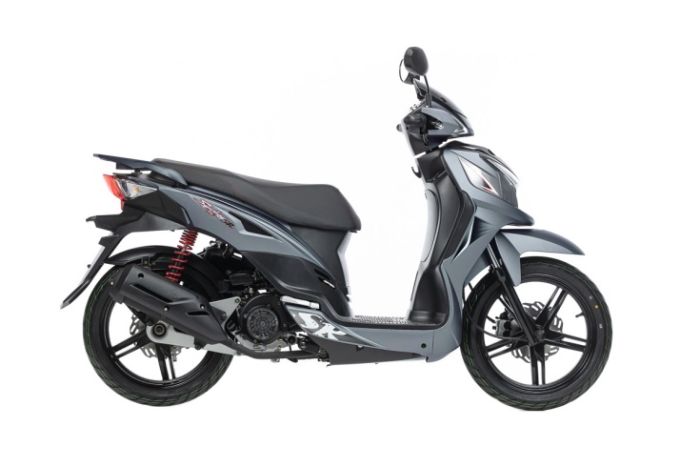 Скутер SYM Symphony SR 125 Серебро, арт. AZ12W1-T_S880S