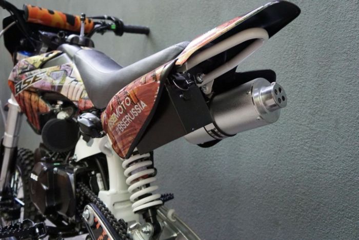 Питбайк BSE EVO 110e Samurai SA - 14/12 (Полуавтоматическая КПП), арт. B0EVCB010ACW1
