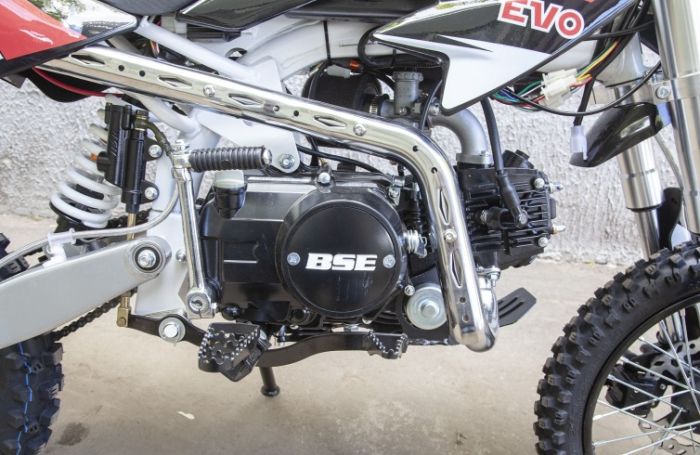 Питбайк BSE EVO 110e 4everMX - 14/12 (Механическая КПП), арт. B0EVCC015AHW1