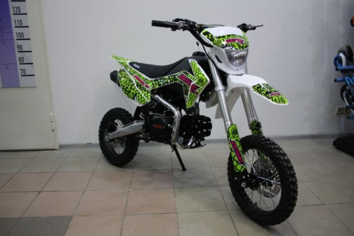 Питбайк BSE EX 125e 14/12 Max13 Green Pink Neon 2, арт. B0EX12540CPW2