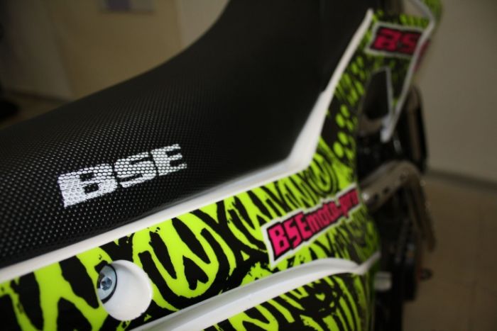 Питбайк BSE EX 125e 14/12 Max13 Green Pink Neon 2, арт. B0EX12540CPW2