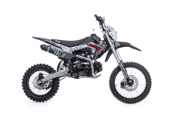 Питбайк BSE EX 125e 14/12 Max13 White Red 1, арт. B0EX12540CRW1