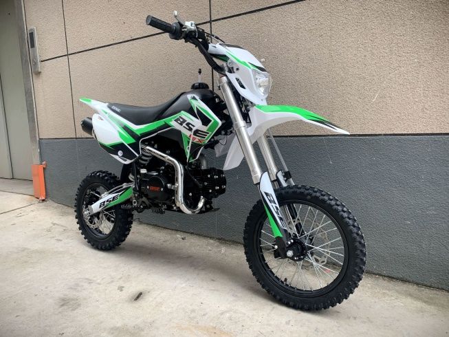 Питбайк BSE EX125 14/12 Green (015), арт. B0EXDF015CGH2