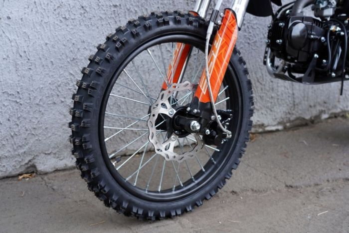 Питбайк BSE EX125 14/12 Blue Orange Ant (020), арт. B0EXDF020CBH2