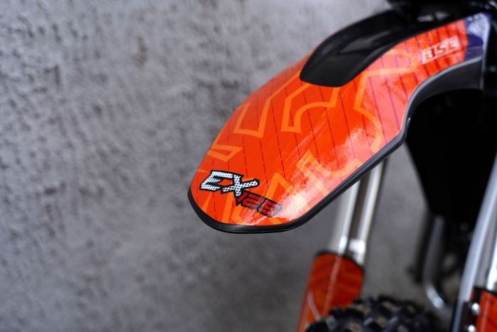 Питбайк BSE EX125 14/12 Blue Orange Ant (020), арт. B0EXDF020CBH2