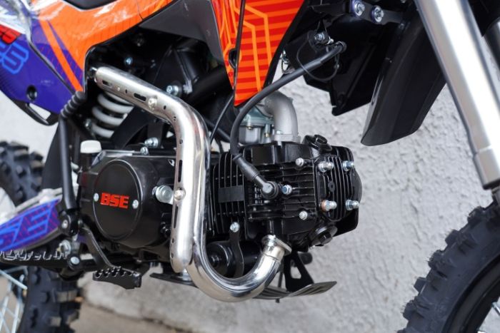 Питбайк BSE EX125 14/12 Blue Orange Ant (020), арт. B0EXDF020CBH2