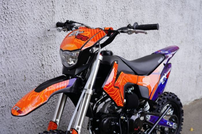 Питбайк BSE EX 17/14 Blue Orange Ant (040), арт. B0EXYG040EBH3