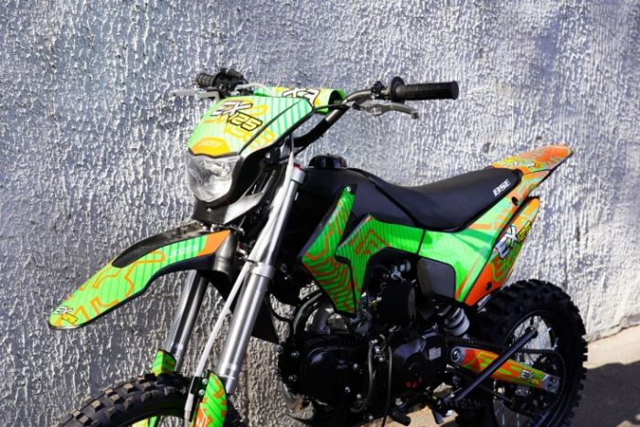Питбайк BSE EX 17/14 Green Orange Ant (040), арт. B0EXYG040ECH3