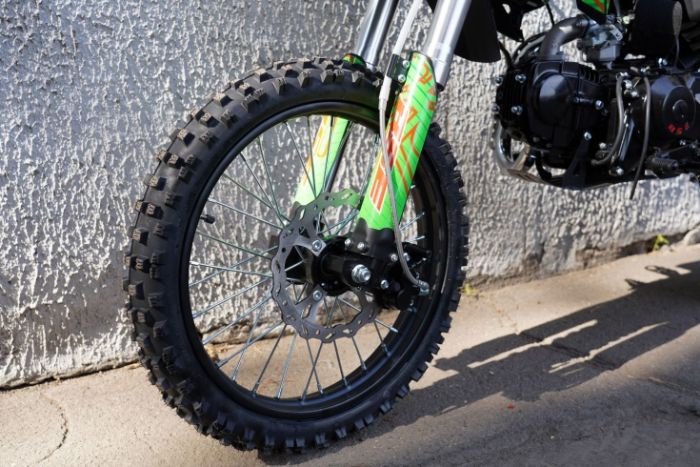 Питбайк BSE EX 17/14 Green Orange Ant (040), арт. B0EXYG040ECH3