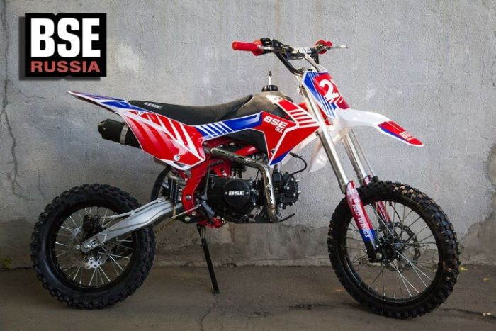 Питбайк BSE MX 125 17/14 Red Wings 2, арт. B0MX12530ERR2_tradein