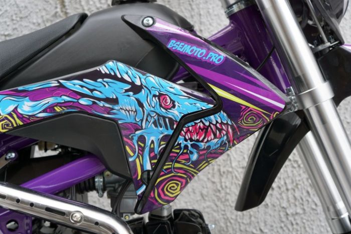Питбайк BSE MX 17/14 Purple Dragon (040), арт. B0MXYG040EAB3