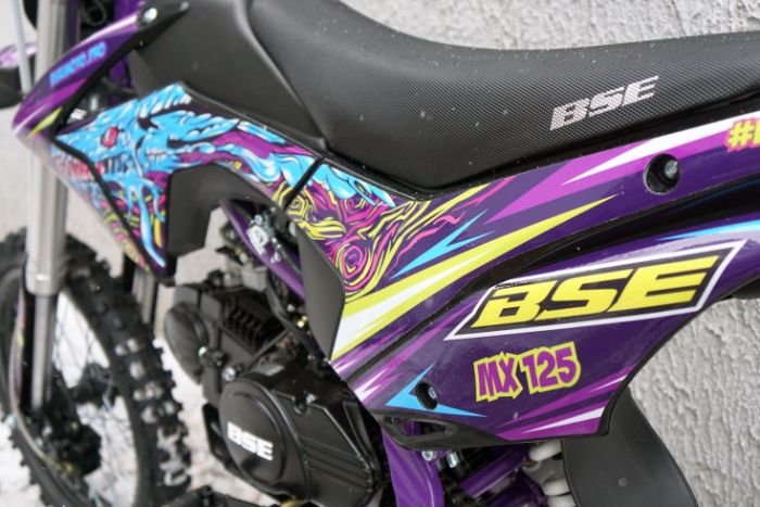Питбайк BSE MX 17/14 Purple Dragon (040), арт. B0MXYG040EAB3