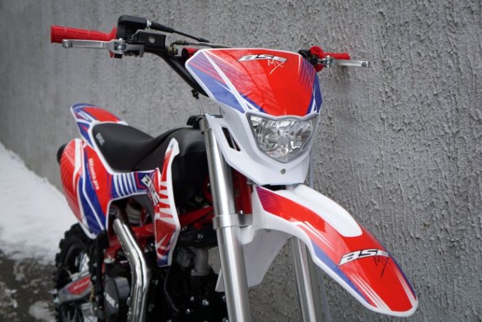 Питбайк BSE MX125 Racing Red (015), арт. B0MXDF015ERR1