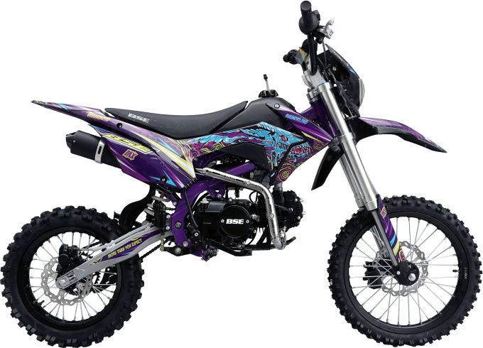 Питбайк BSE MX 17/14 Purple Dragon (040), арт. B0MXYG040EAB3