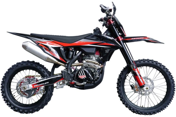Эндуро / кроссовый мотоцикл BSE T8 Red Storm (Sport), арт. B0T8KF025HRH2