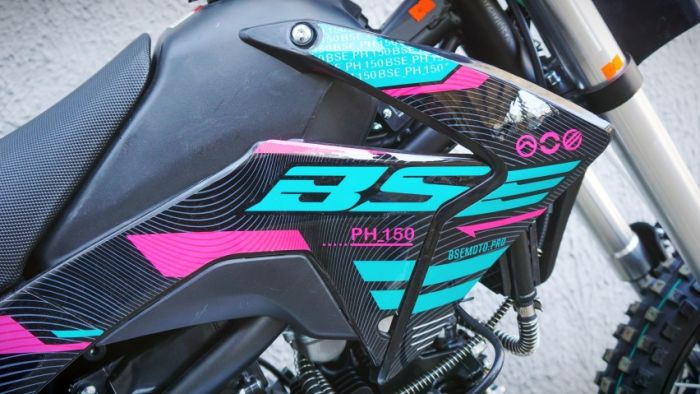 Питбайк BSE PH 150 19/16 AK47 Aquamarine (015), арт. BPH1EA015GBH1