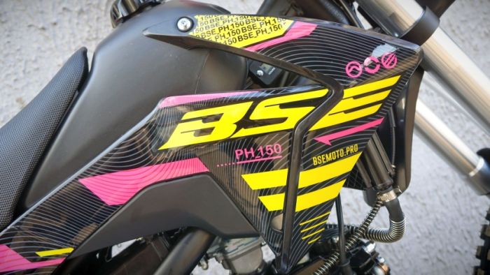 Питбайк BSE PH 150 19/16 AK47 Yellow (015), арт. BPH1EA015GPH1