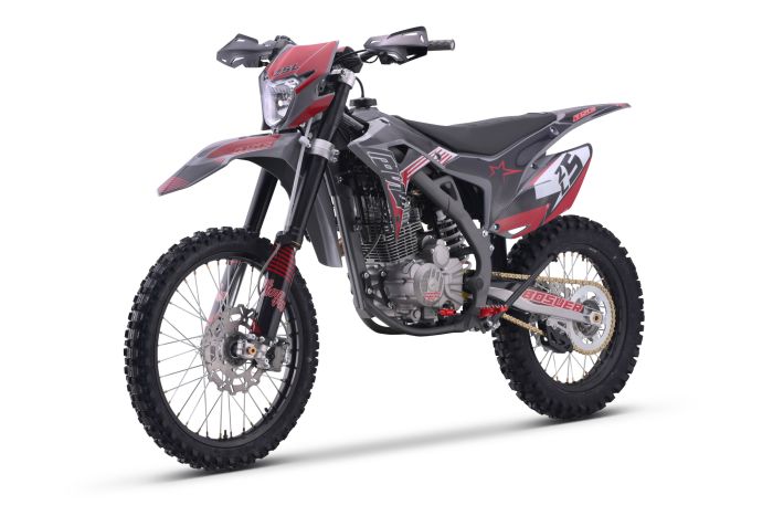 Эндуро / кроссовый мотоцикл BSE Z5 L Red Volcano, арт. BZ5LKB015HRE1