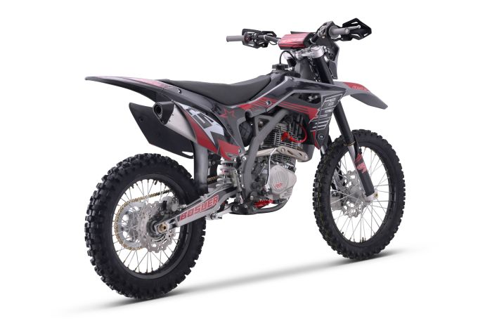 Эндуро / кроссовый мотоцикл BSE Z5 L Red Volcano, арт. BZ5LKB015HRE1