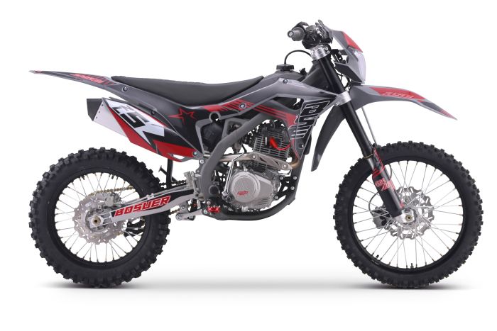 Эндуро / кроссовый мотоцикл BSE Z5 L Red Volcano, арт. BZ5LKB015HRE1