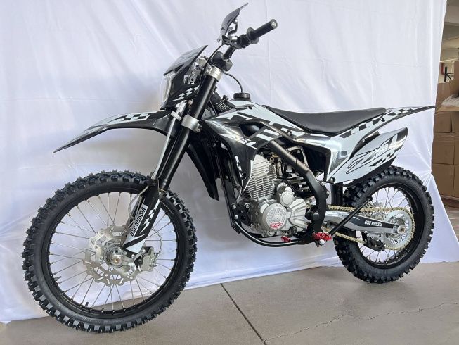 Эндуро / кроссовый мотоцикл BSE Z5 L White Black, арт. BZ5LYF015HWH2
