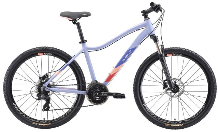 Велосипед Welt Edelweiss 1.0 HD 26 2021 Matt purple, арт. Edelweiss_2021_1.0 HD 26_MP_M