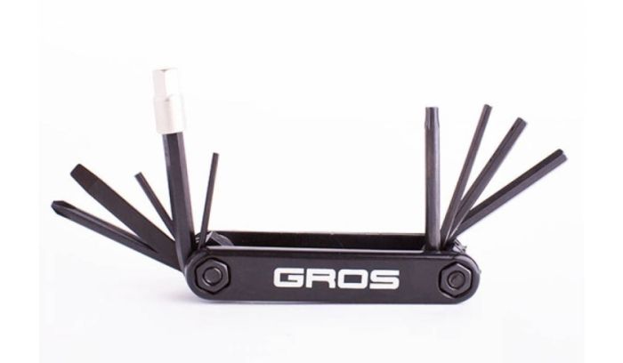Мультитул Gros HF08, 10 предметов, арт. G-HF08