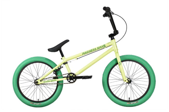 Велосипед Stark'23 Madness BMX 5 оливковый/зеленый/зеленый, арт. HQ-0013627