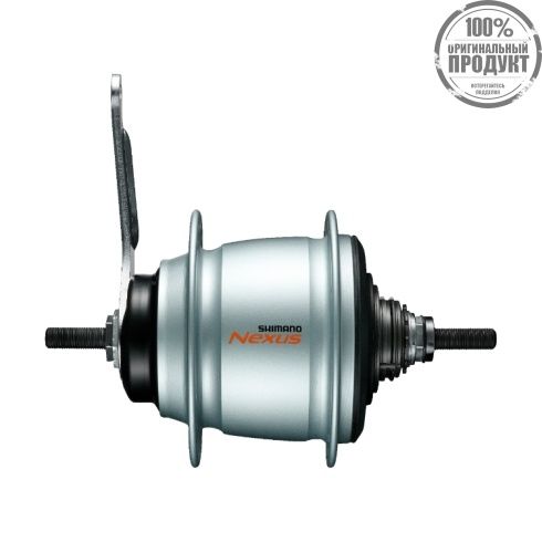 Втулка планетарная Shimano Nexus, C6001, 36 отв, 8ск, ножн. тор., 132x184мм, серебро, б/уп., арт. KSGC60018CARS