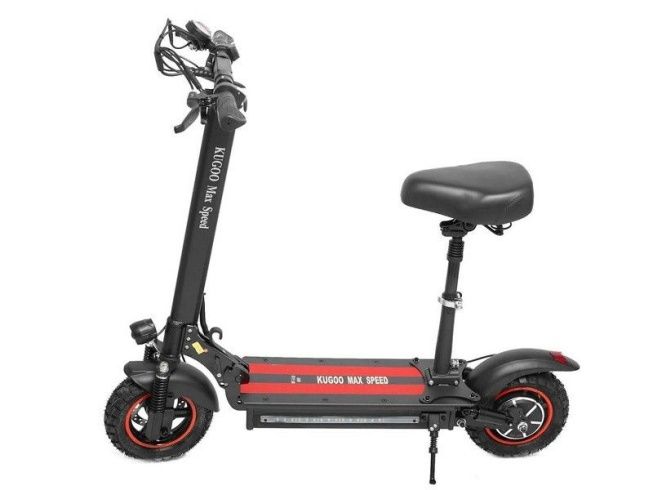 Электросамокат Kugoo Max Speed 11Ah Jilong черный, арт. Kugoo MaxSpeed 11 J B