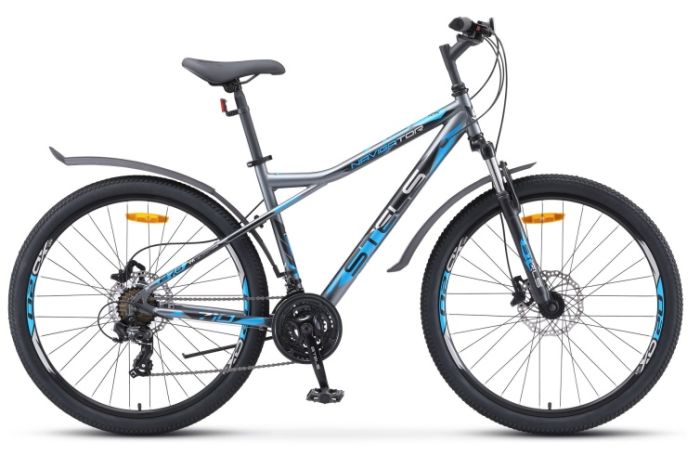 Велосипед STELS Navigator-710 D 27.5" V010 Black, арт. LU084140