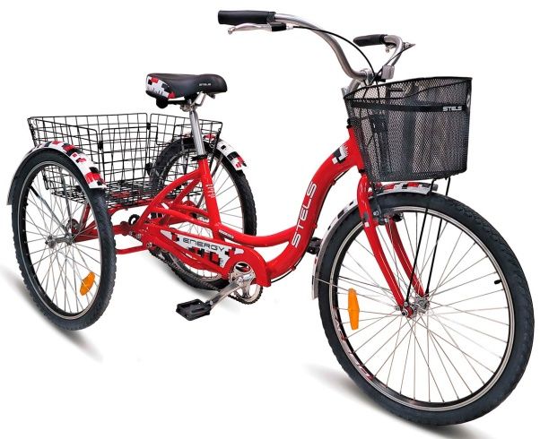 Велосипед STELS Energy-I 16" Красный/белый, арт. LU085324-LU070613