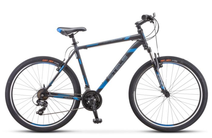 Велосипед STELS Navigator-700 V 27.5" V020 черный/синий, арт. LU093447