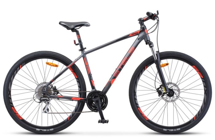 Велосипед STELS Navigator-950 D 29" V010 черный/красный, арт. LU094661