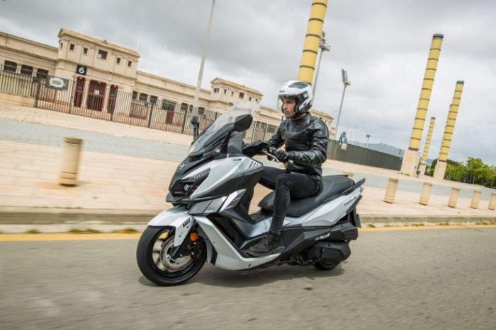 Максискутер SYM CRUiSYM a 300 матовый синий, арт. LV30W3-EU-BL-BU-2747U