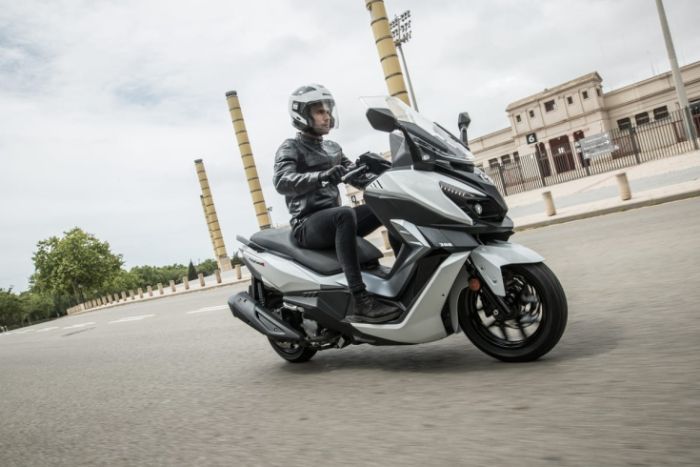 Максискутер SYM CRUiSYM a 300 матовый сине-серый, арт. LV30W3-GY-GY-7547UL