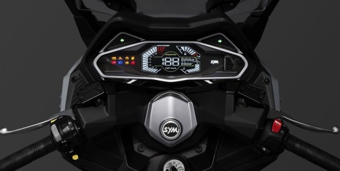 Максискутер SYM CRUiSYM a 300 матовый сине-серый, арт. LV30W3-GY-GY-7547UL